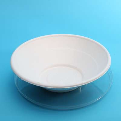 Water And Oil Resistant Compostable Materials Sugarcane Disposable Soup Bowl