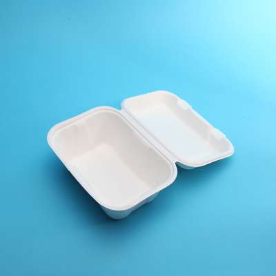 Toxic Free And Safe Sugarcane Pulp Biodegradable Lunch Biodegradable Disposable Food Container