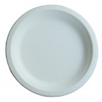 Factory Direct Sales Bagasse Pulp Round Biodegradable Party Disposable Plates