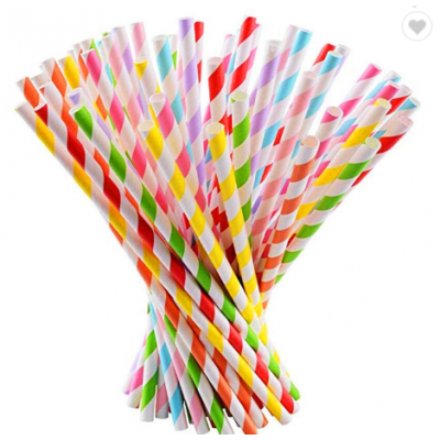 Food Grade Drinking Straw Disposable Biodegradable Drinking Paper Straw